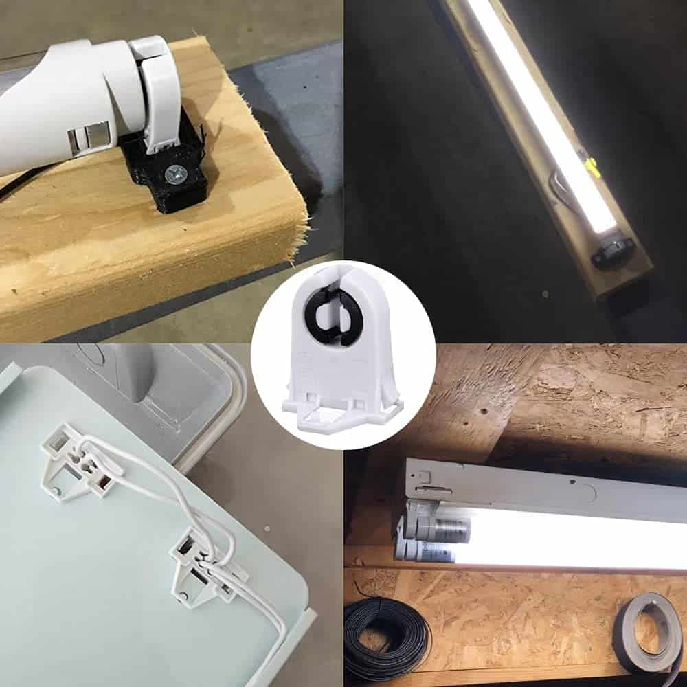 how to put a plug on a fluorescent light